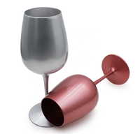 Haute Qualité 15 OZ En Plastique Classique Gobelet Recyclable Incassable En Plastique Verre À Vin pour Mariage Bar Restaurant Célébration