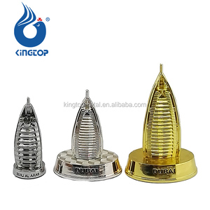 Mô hình vật liệu trang trí nhà cửa, đồ thủ công lưu niệm, các công trình kiến trúc nổi tiếng thế giới làm bằng kim loại - Product Image 5