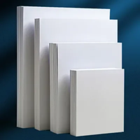 Carton blanc double face personnalisé 280 g/m² A4/A3, épaisseur 300 g, revêtement laser, logo imprimé, matériaux recyclés, pour exposition et épicerie