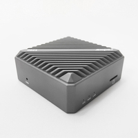 Mini carte de développement Radxa Gateway E20C avec boîtier de refroidissement en aluminium CNC à double port LAN Gigabit