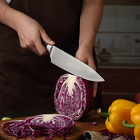Xinzuo Best Seller VG10 Ensemble de couteaux en acier damas Chef de cuisine Couteaux Santoku Ensemble de manche en bois Pakka