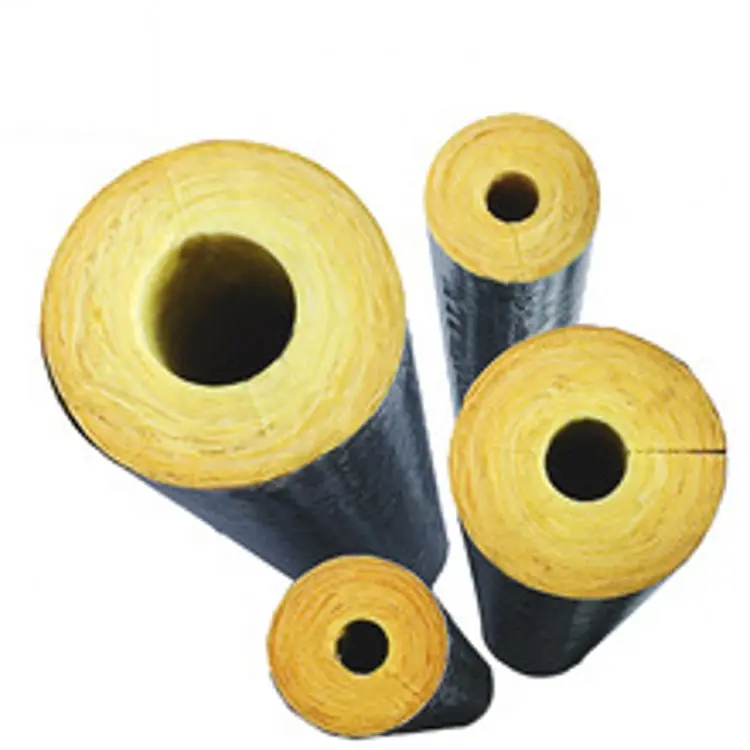 reinforced insulation glass wool fiber tube fiberglass pipe prices