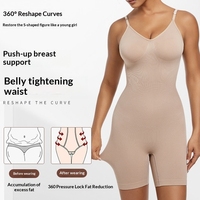 Body sculptant dos nu pour femme, effet ventre plat, compression ferme, lingerie amincissante, grandes tailles