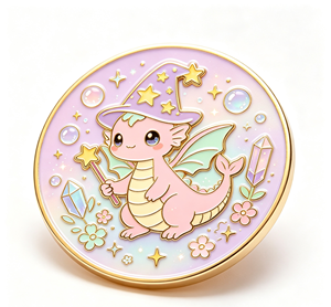 Custom Soft Enamel Dragon Lapel <b>Pin</b> Personalized <b>Badge</b> Metal <b>Pin</b> Gold Leafing for Branding Gift - Product Image 3