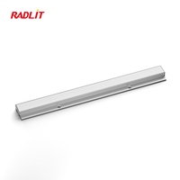 Bande lumineuse LED moderne à montage en surface, CRI élevé 90, garantie de 3 ans, intérieur, bureau, cuisine, armoire, tiroir, 6000K