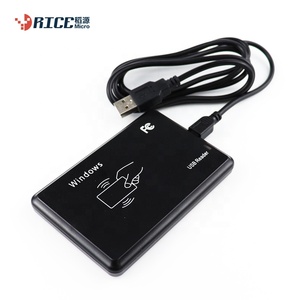 Rice Micro 13.56MHz <span class=keywords><strong>RFID</strong></span> <span class=keywords><strong>HF</strong></span> NFC 15693 Máy Tính Để Bàn Đọc Sách Di Động Với Giao Diện USB Cung Cấp Điện - Product Image 5