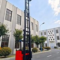 Chariot élévateur électrique à portée profonde, 1,6 tonne, double portée, pour entrepôt