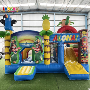 <span class=keywords><strong>Château</strong></span> <span class=keywords><strong>gonflable</strong></span> commercial Hupfburg <span class=keywords><strong>Multiplay</strong></span> Tropical, combo <span class=keywords><strong>château</strong></span> <span class=keywords><strong>gonflable</strong></span> et trampoline - Product Image 3