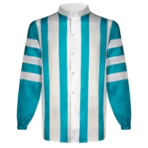 Horse Riding Equine Tops Silk Like Race Clothes With Helmet Cover Equestrian Costume High Quality Customize Factory Supply Shirt