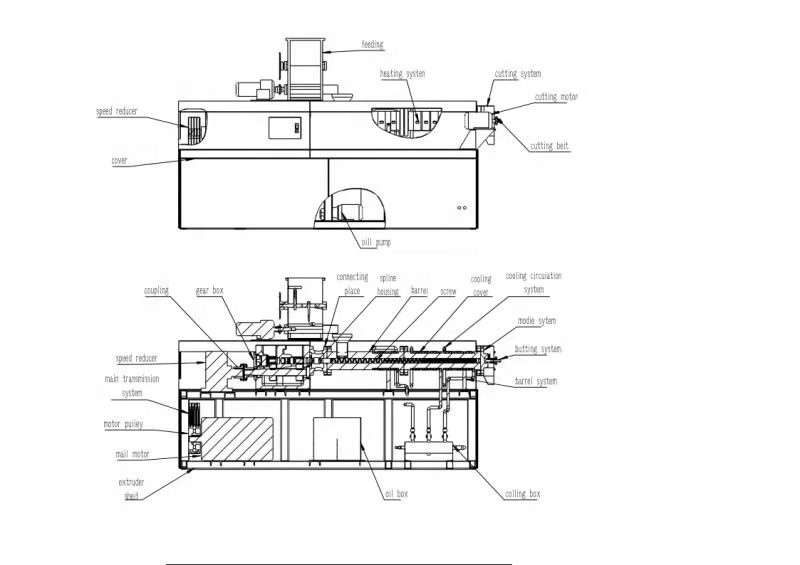 MT65 Fish Feed Processing Line Production Equipment 500KG/H