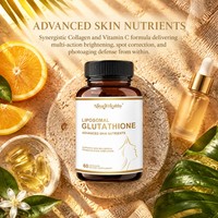 Capsules de Glutathion Liposomal : Soutien Avancé pour la Peau, Favorise le Bien-être Cutané et un Teint Uniforme pour les Peaux Riches en Pigments Africains