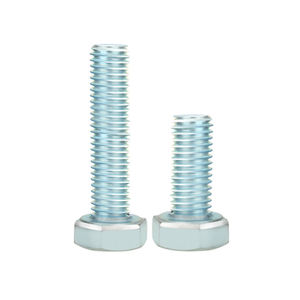 Tornillos hexagonales de rosca completa de acero galvanizado Tornillo Astm M8 M16 Sujetadores chapados en zinc y pernos hexagonales 5/8 "Classe 4,8 - Product Image 3