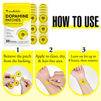 Patch Acentiallabs Patchs de mine Dopa privés Patchs transdermiques Dopa Mine Favorise l'équilibre émotionnel Patchs de mine Dopa