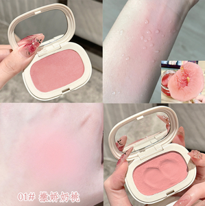 Couleurs personnalisées mat Ultra pigmenté longue durée imperméable <span class=keywords><strong>Cremy</strong></span> Cheek maquillage pour le visage Blush rose crème Blush - Product Image 3