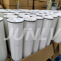 Filtre à eau à cartouche à haut rendement de 5 microns pour l'industrie métallurgique Haut débit HFU620UY020H13 en PP HFU640UY400H13