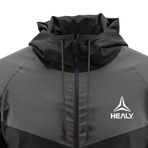 ชุดวอร์มไนลอน2ชิ้นกันลมน้ำหนักเบาสำหรับฤดูใบไม้ร่วงชุดกันลมออกแบบได้ตามต้องการ - Product Image 5