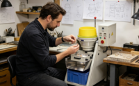 Neue und gebrauchte Zentrifugal scheiben polier maschine für Schmuck Silber & Gold Finish Effiziente Motor Motor pumpen lager komponenten