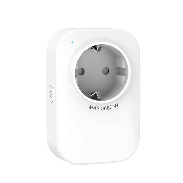Wi-Fi Smart Plug  a Mini Plug Smart Plug Compatible with Alexa and Google Home, and Features Surge Protection.