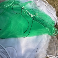 Sac en filet PE en gros pour l'emballage des dattes avec cordon de serrage 5kg 10kg