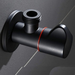 Robinet d'arrêt d'eau en cuivre pour salle de bain, toilettes, évier de cuisine, douche et contrôle du débit - Product Image 2