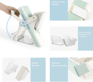 Mandoline slicer Rau Chopper thực phẩm hành tây Chopper Hướng dẫn sử dụng Slicer khoai tây trái cây cà rốt Chopper - Product Image 4