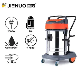 JN301 70L Powerful 18Kpa Suction Wet/Dry Vacuum Cleaner With 2 Motors 2000W Vacuum Cleaner Floor Care