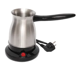 Nhà Máy Tùy Chỉnh Mini Thổ Nhĩ Kỳ Máy Pha Cà Phê Với Bảo Vệ Khô Tự Động Điện Coffee Pot Cấp Thực Phẩm Moka Cà Phê Ấm Đun Nước