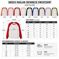 Sweat-shirt unisexe en coton 400 g/m² à col ras du cou et manches raglan en molleton bouclette – Vente en gros