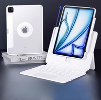 Precio al por Mayor para Funda con Teclado para iPad, Carga por USB Tipo C y Conexión por Bluetooth para iPad Pro de 11 Pulgadas con Chip M4/M5