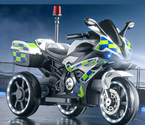 Motocicleta para Niños, 6V, con Luces LED, Triciclo Eléctrico, Coche <span class=keywords><strong>de</strong></span> Juguete, Bicicleta con Parachoques, Scooter para Niños Pequeños - Product Image 4