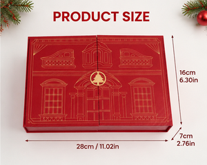 <b>Christmas</b> Advent Calendar Packaging 24 Numbered Drawers Hot Stamping Rigid Board for Holiday <b>Gifts</b> Advent Calendar <b>Gift</b> <b>Box</b> - Product Image 5