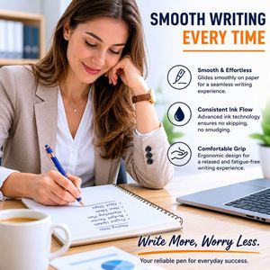 Bolígrafo 2 en 1 con Punta Táctil para Pantalla, Regalo Promocional Publicitario, Precio al por Mayor, Bolígrafo con Logotipo Personalizado, Bolígrafo de Metal - Product Image 2