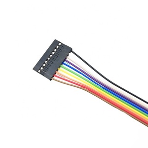 2,54mm 10mm P Dupont con Premium estándar de 1,27mm de paso de 20 pines planos Arco Iris cinta cables de Cable - Product Image 3