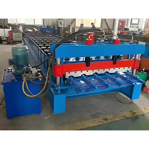 Avita tráng men ngói lợp sắt tấm cuộn tạo thành máy kim loại tấm Roof <span class=keywords><strong>Panel</strong></span> ngói máy làm tấm mái Máy làm - Product Image 6