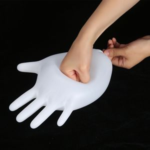 Nitrile Pvc Blended <b>Plastic</b> <b>Gloves</b> 24cm Thickening Waterproof Solid Color For Kitchen Dishwashing Household Chores - Product Image 4