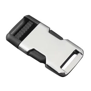 Boucle <span class=keywords><strong>à</strong></span> dégagement rapide de luxe en alliage de zinc, 3/4 pouce, robuste et légère, pour sacs <span class=keywords><strong>à</strong></span> dos, sans couture, clips, ceintures, attaches - Product Image 2