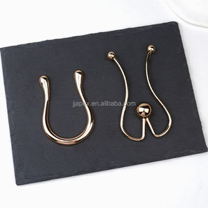 Khóa cài kim loại hình khuyên trang trí độc đáo, có thể tùy chỉnh logo nhà máy, dùng cho giày nữ, đầm, đồ bơi, bikini, khóa thắt lưng bằng hợp kim kẽm - Product Image 2