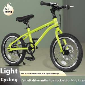 Bicicleta de Montaña de Acero de Nuevo Estilo Cómoda para Niños de 6 a 12 Años, de una Sola Velocidad, con Pedal y Freno de Disco para Niños y Niñas - Product Image 2