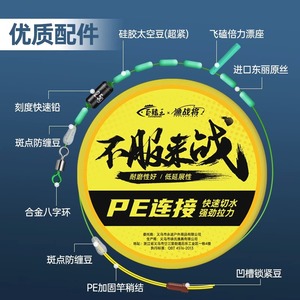 Giant Fin King PE Reinforced Fishing Line Rig High Strength Competitive Use - Product Image 2
