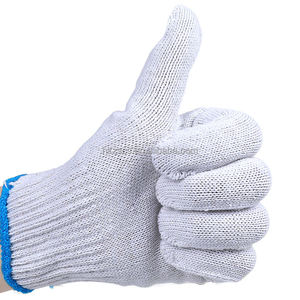 Gants de sécurité de construction à usage général de haute qualité, bon prix, marque <span class=keywords><strong>Ekai</strong></span>, modèle EK-SG05, personnalisables, 10 jauges, blanc naturel - Product Image 4