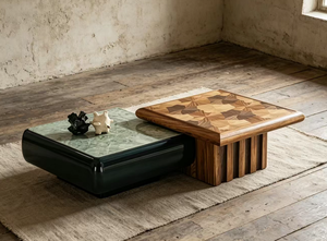 Nuovo <span class=keywords><strong>Tavolino</strong></span> da Caffè in Parquet Italiano 2026, Svelando Nuove <span class=keywords><strong>Dimensioni</strong></span> dell'Estetica del <span class=keywords><strong>Soggiorno</strong></span> - Product Image 3