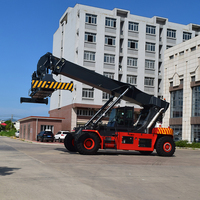 Gerbeur de conteneur électrique diesel Grue de port Gerbeur de 45 tonnes Chariot élévateur à fourche Conteneur vide Lifter pour Port Conteneur Yard