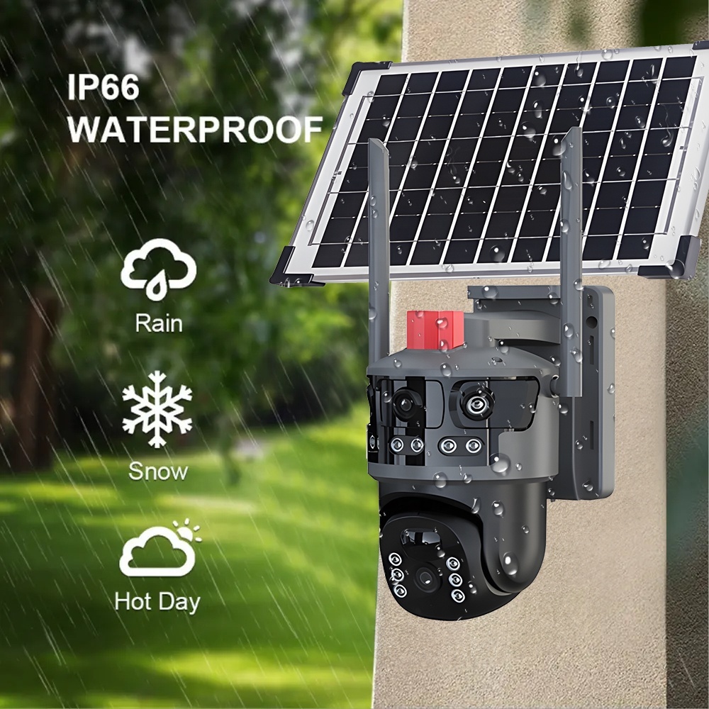 Wireless Security Camera System Solar 600 W Wifi 4G Indoor Solar Camera With 2 LENS · image 6