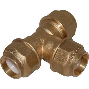 Anneau en résine PVC Connecteur en T égal 32X32X32 Dimensions - Product Image 1