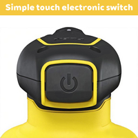 Lijadora Orbital Aleatoria Eléctrica sin Escobillas de 6 Pulgadas, Velocidad Variable 400W 220V para Lijado de Automóviles y Madera