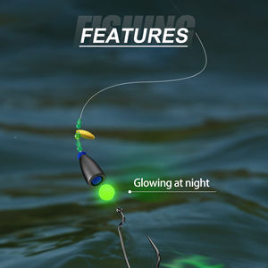 Perles de plate-forme de pêche en Silicone souple Selco perles Flexi pour plates-formes de cheveux de <span class=keywords><strong>carpe</strong></span> système anti-enchevêtrement - Product Image 3