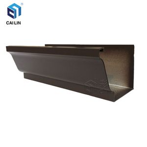 Résistance à la corrosion Forte résistance aux intempéries <span class=keywords><strong>Gouttière</strong></span> en aluminium légère de haute qualité adaptée au toit en argile - Product Image 3