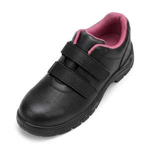 Chaussures de sécurité confortables pour femmes, bottes de travail à bout en acier, antidérapantes, légères, chaussures de protection pour le travail au bureau, en usine et en entrepôt - Product Image 1