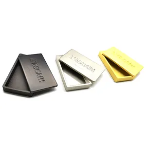 마그네틱 리필 Scatola Latta 선물 실버 주석 수 케이스 포장 금속 상자 힌지 작은 도매 사용자 정의 주석