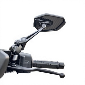 Convient aux rétroviseurs en fibre de carbone modifiés pour Yamaha XMAX, aux rétroviseurs en alliage d'aluminium XMAX300, aux rétroviseurs réfléchissants. - Product Image 2